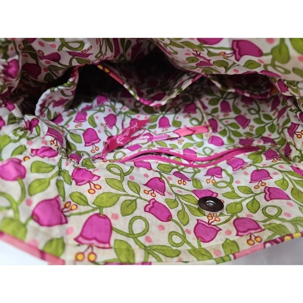 Vera Bradley - Lilli Belle‎ - Medium Size Basket / Craft Tote -